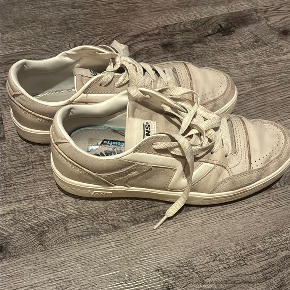 Vans Off-White and Beige Sneakers - Picture 5 of 6